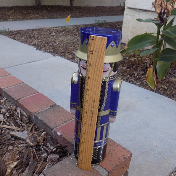 TIN CAN NUTCRACKER EMPTY Gift Idea - Picture 3 of 13